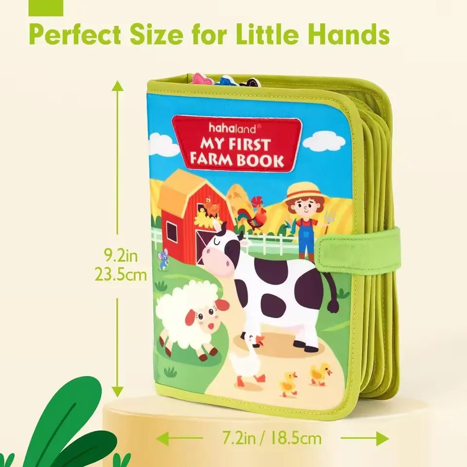 Montessori Felt Cow Quiet Book