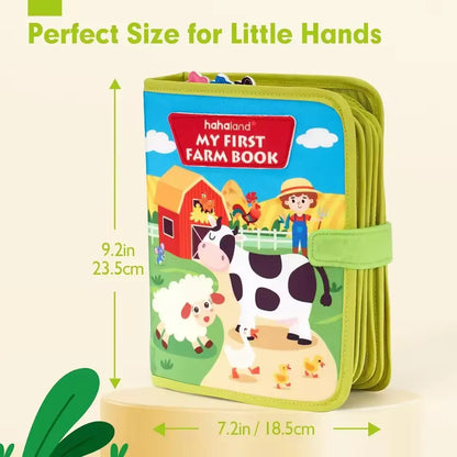 Montessori Felt Cow Quiet Book