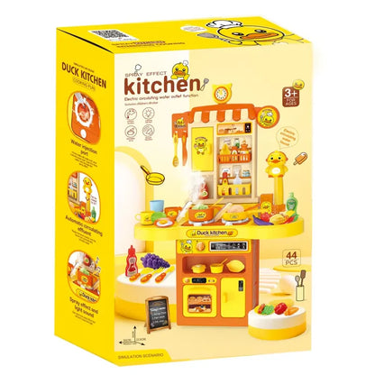Funny Duck Kitchen Play Set with Spray Effect