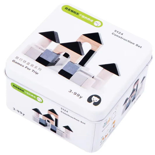 Wooden Travel Block Puzzle Game