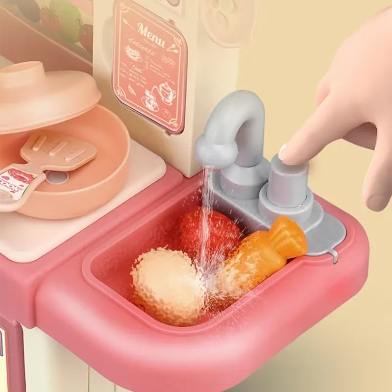 Mini Chef Steam Kitchen Set