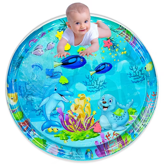 Premium Baby Tummy Time Water Play Mat – 100cm