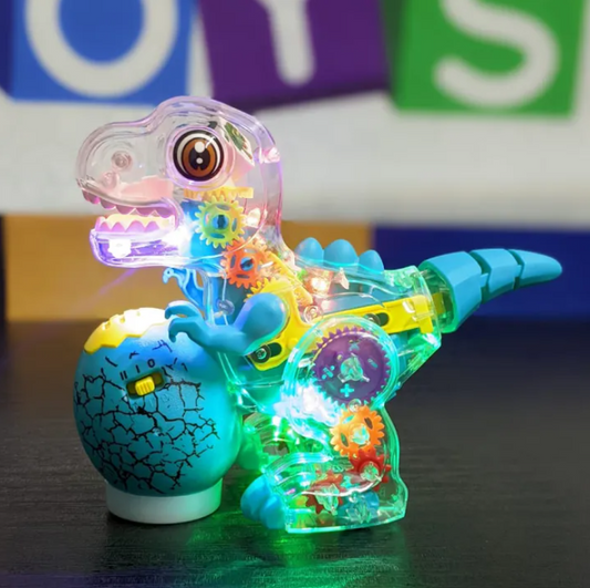 Transparent Gear T-Rex Dinosaur Toy