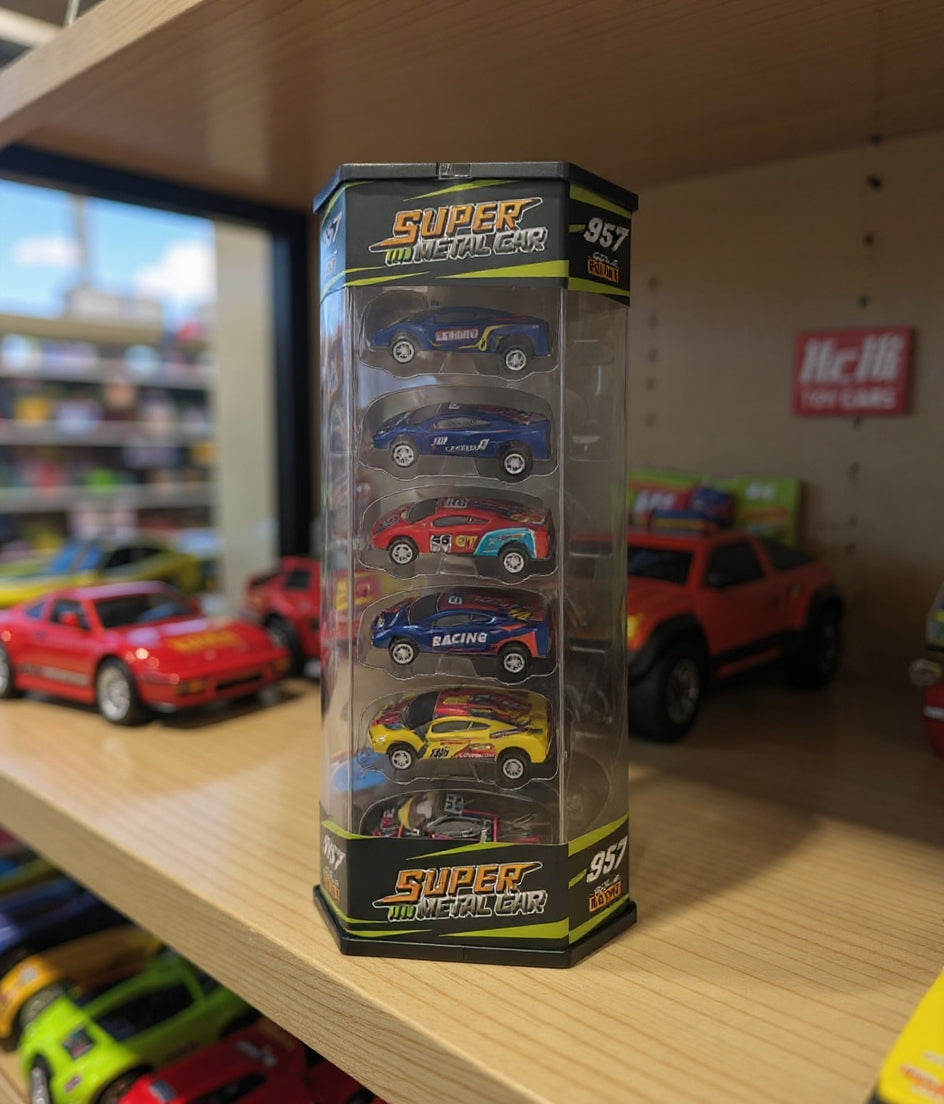 18pcs Premium Metal Car Collection