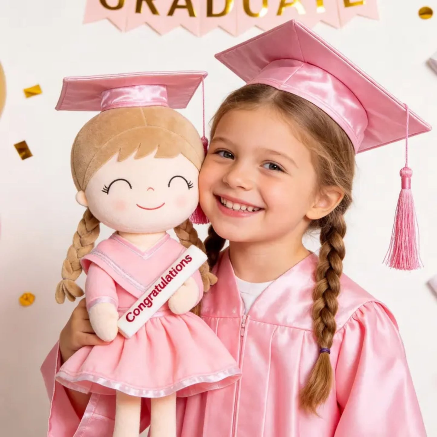 Class of 2026 Graduation Girl Plush Doll