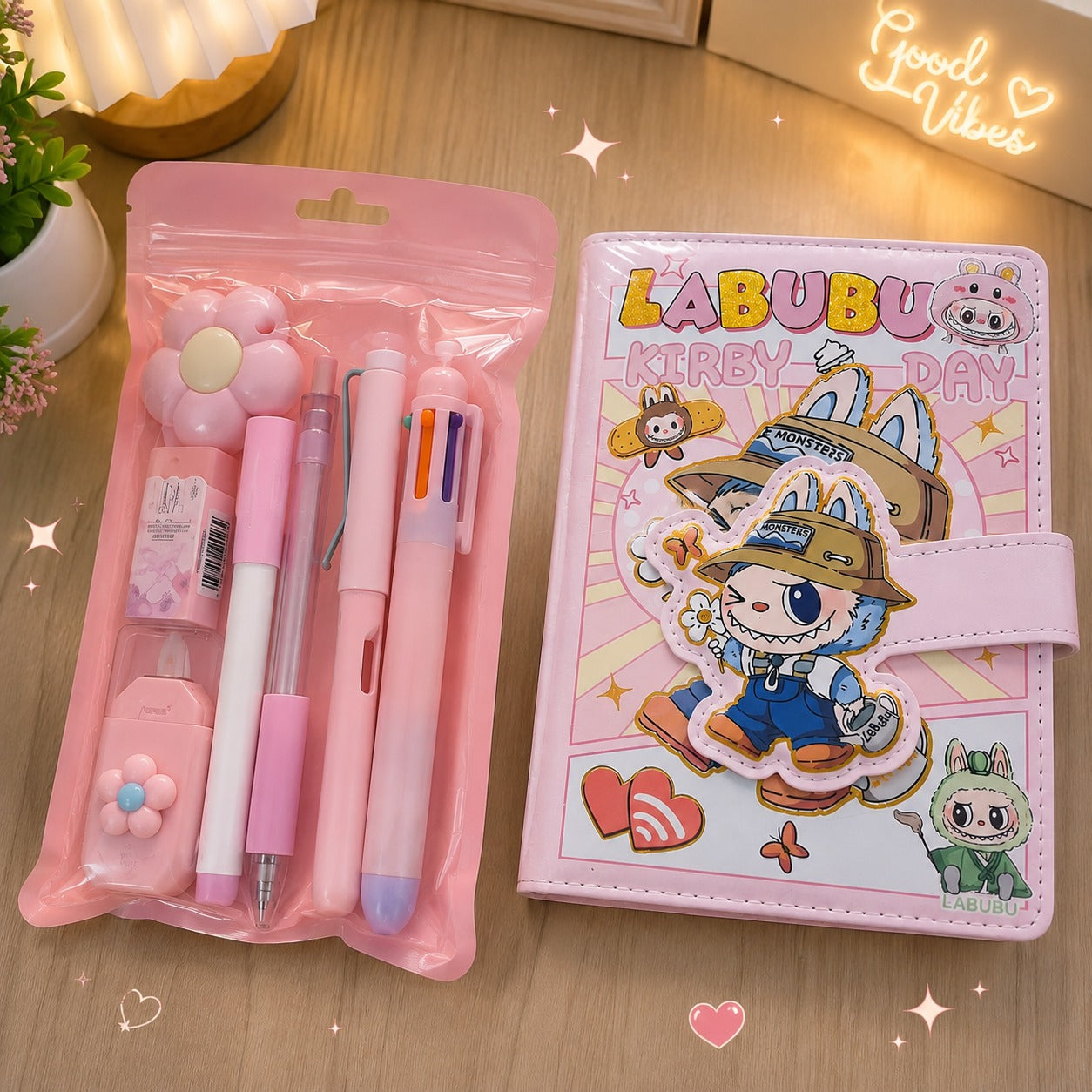 Cute Notebook & Pen Gift Set