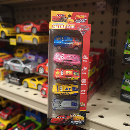 Mini Racing Car Set (5 Pcs)