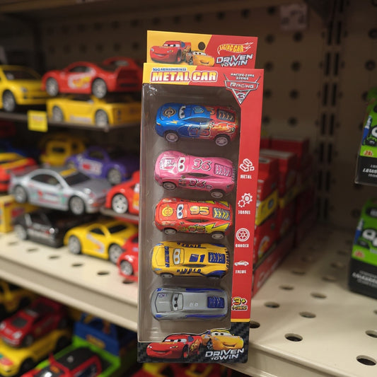 Mini Racing Car Set (5 Pcs)