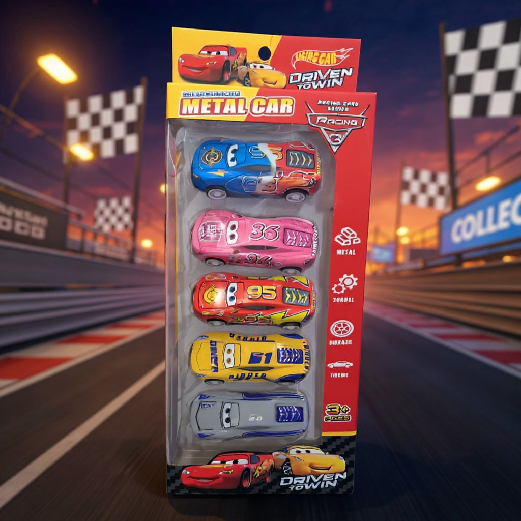 Mini Racing Car Set (5 Pcs)