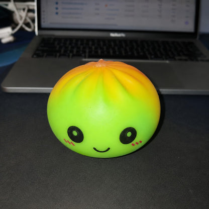 Big Size  Glitter Dumpling Squishy Stress Toy