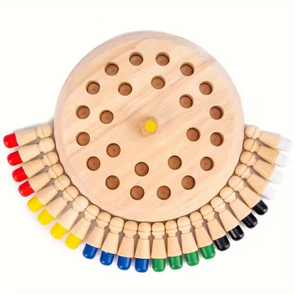 Wooden Memory Match Stick Chess Game