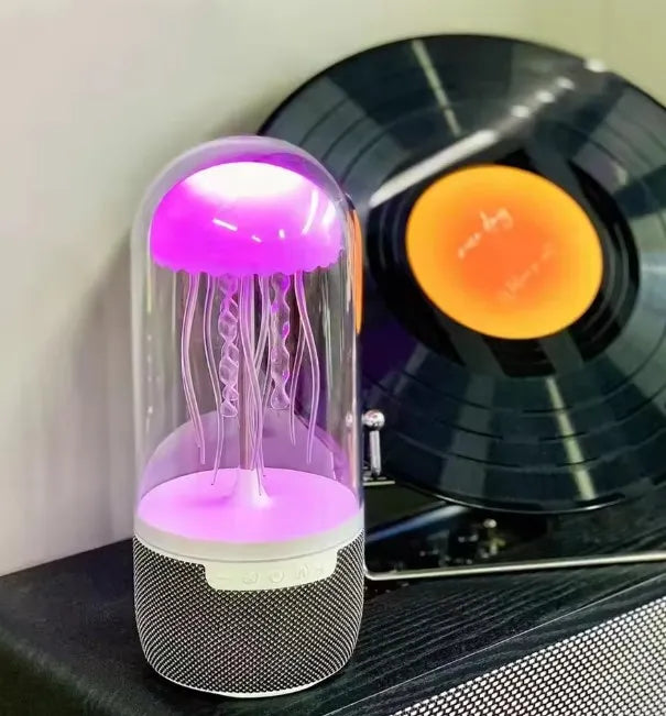 Jellyfish Bluetooth Speaker with Colorful Lamp