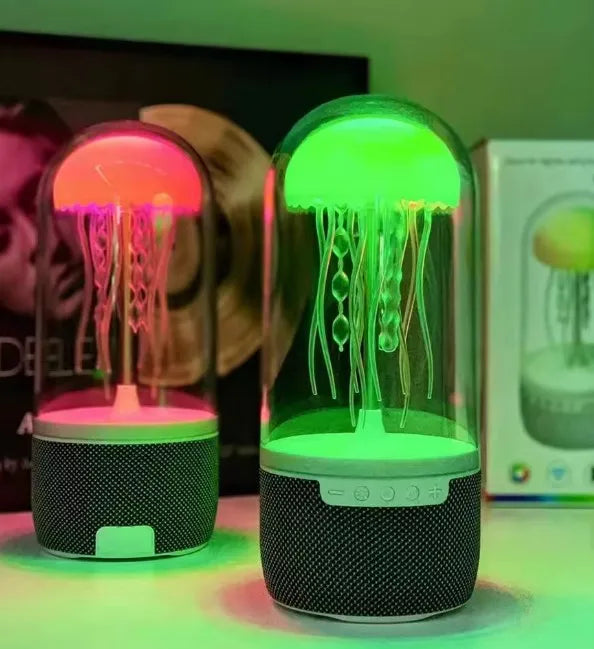 Jellyfish Bluetooth Speaker with Colorful Lamp