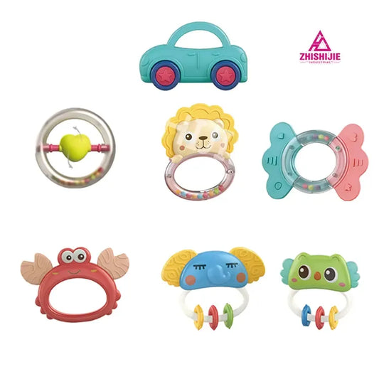 Musical Baby Rattle & Teether Toy