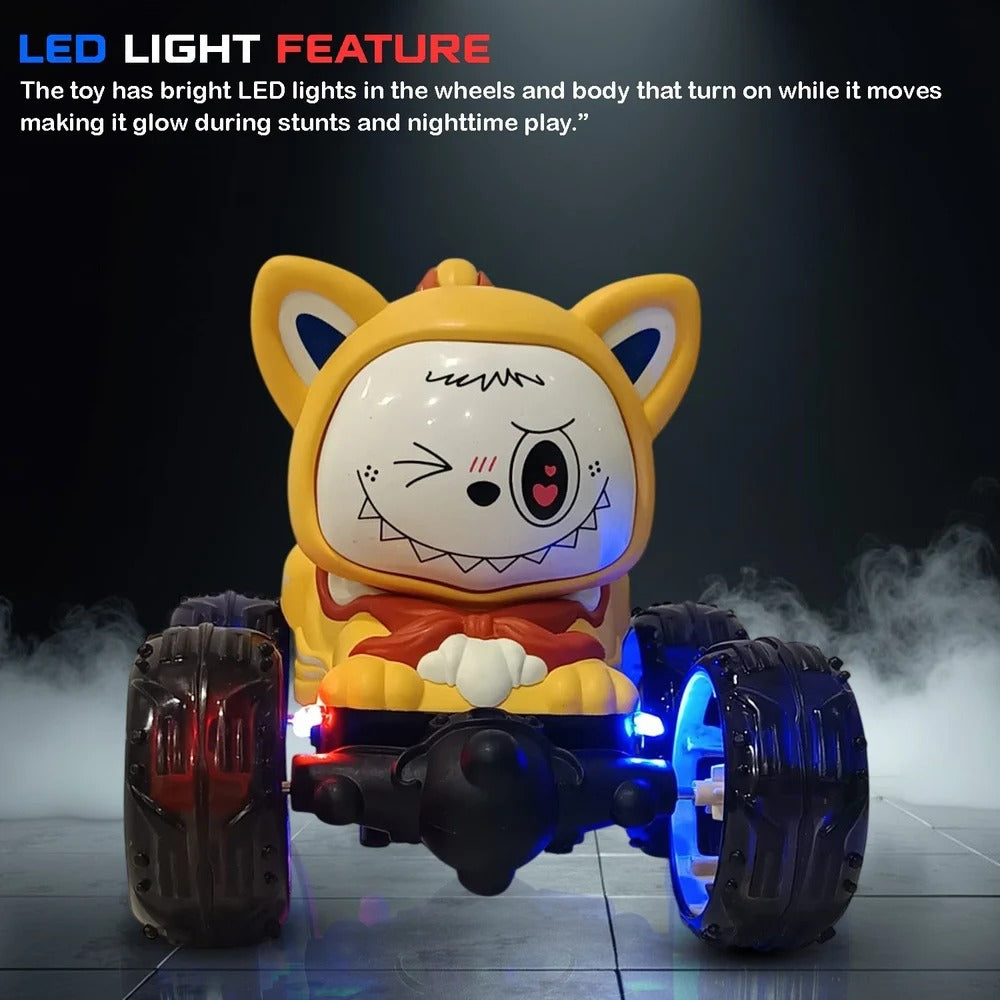 Fiber LABUBU Stunt Car