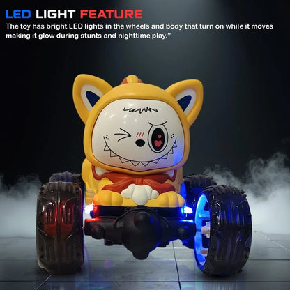 Fiber LABUBU Stunt Car