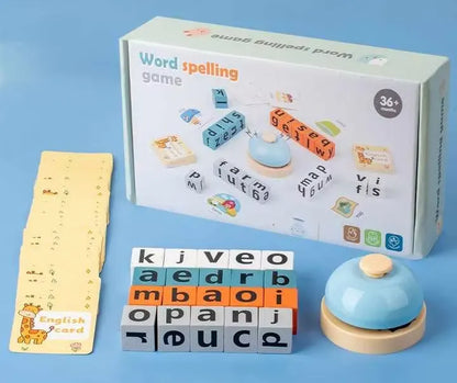 Word Spelling Game – Puzzle Card Game