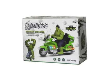 Avengers Infinity War Hulk Motorbike Toy