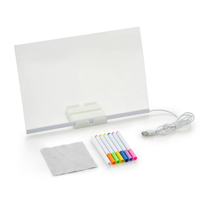 LED Acrylic Message Board Lamp