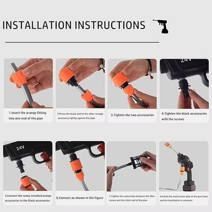 Battery-Operated Washer Pump