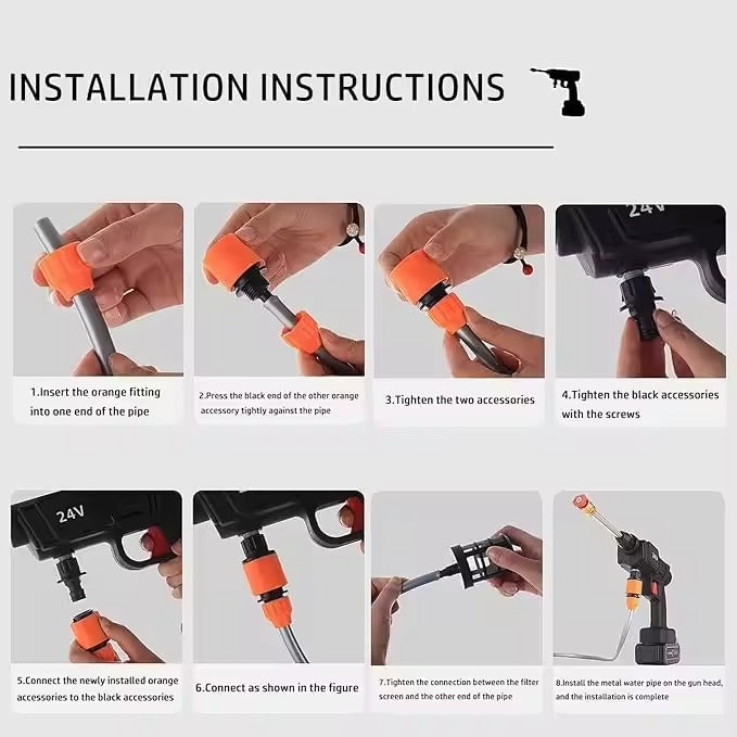 Battery-Operated Washer Pump