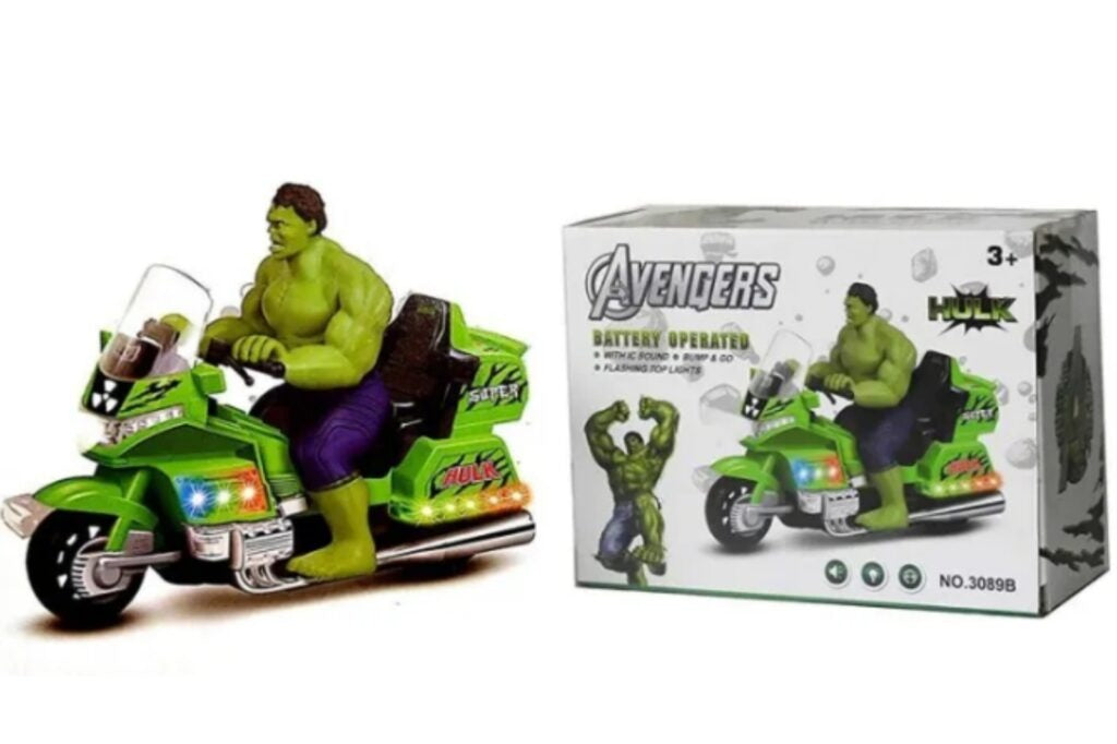 Avengers Infinity War Hulk Motorbike Toy