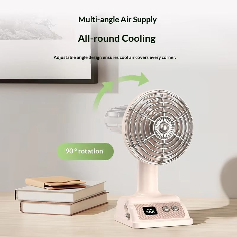 Vintage Mini Desktop Fan