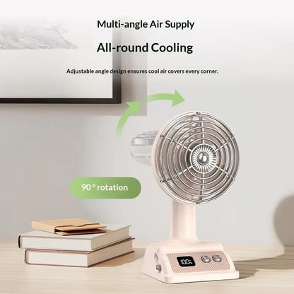 Vintage Mini Desktop Fan
