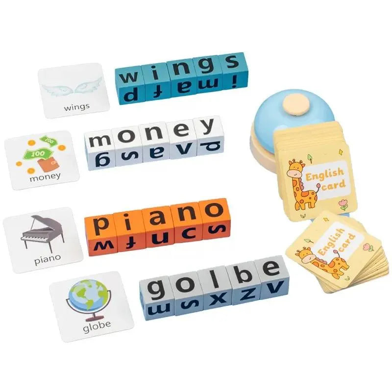 Word Spelling Game – Puzzle Card Game