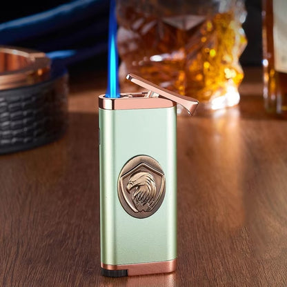3D Embossed Blue Jet Lighter
