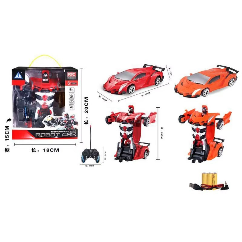 RC 1:18 5WD Transforming Robot Car