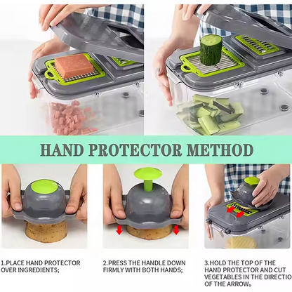22-Pieces Vegetable Chopper Set