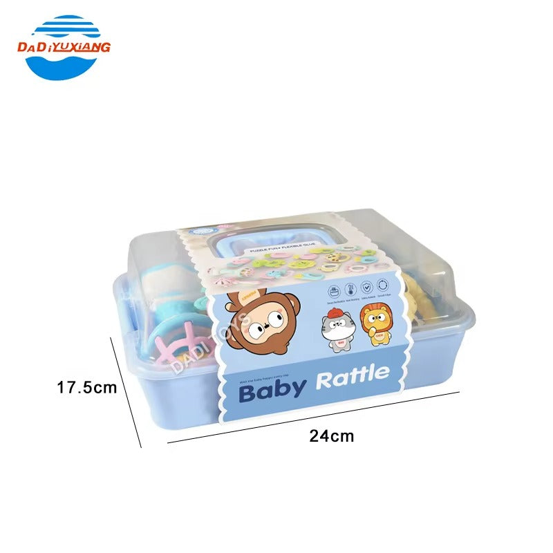 Newborn Baby Rattle & Teething Toy