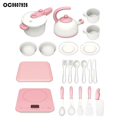 Kids Simulation Cooking Kitchen Play Set