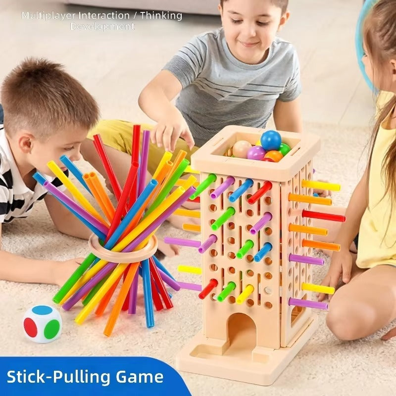 Interactive Stick Pulling Game