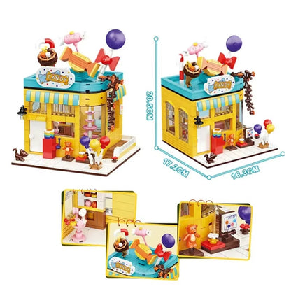 EPT DIY Colorful City Building Blocks Set