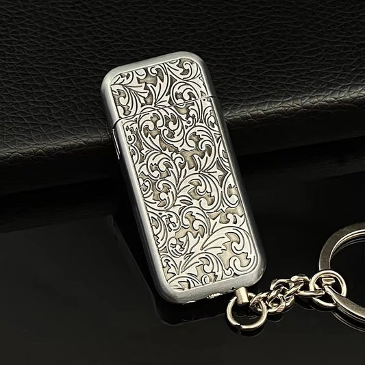 Premium Metal Retro Windproof Pocket Lighter