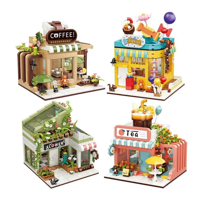 EPT DIY Colorful City Building Blocks Set