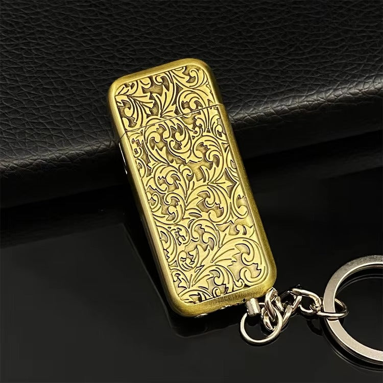 Premium Metal Retro Windproof Pocket Lighter