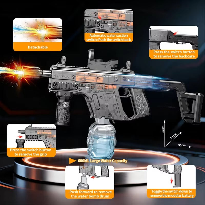 600ml Automatic Electric Water Gun