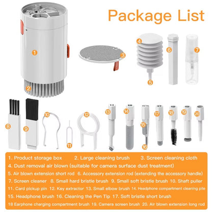 20-in-1 Rechargeable Electronic Cleaning Kit