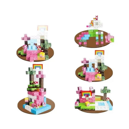200Pcs Magnetic Building Blocks