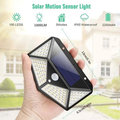 100 LED Solar Garden Light