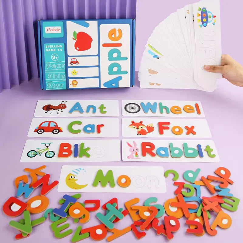 Wooden Letter Puzzle Toy