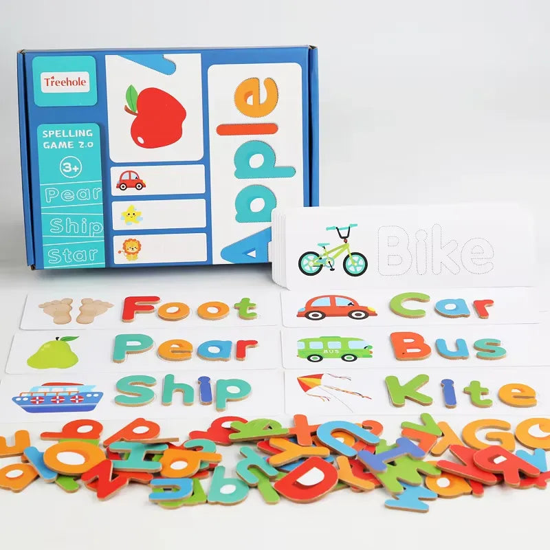 Wooden Letter Puzzle Toy
