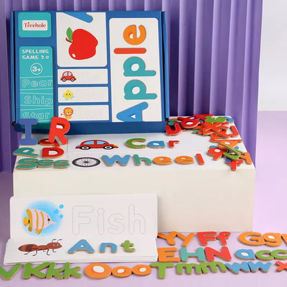 Wooden Letter Puzzle Toy