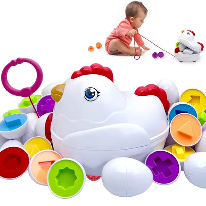 Matching Eggs Shape Recognition Toy
