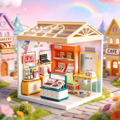 Fairy Care Exquisite Fashion & Beauty Salon Dollhouse