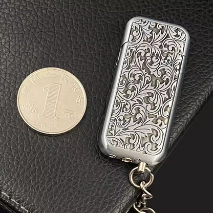 Premium Metal Retro Windproof Pocket Lighter