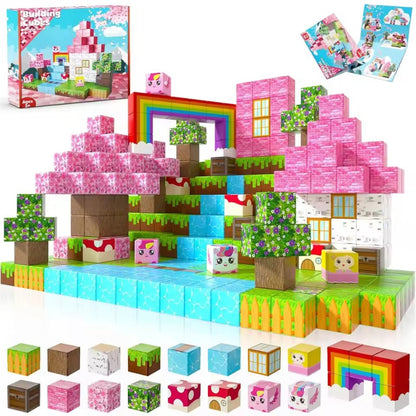 200Pcs Magnetic Building Blocks